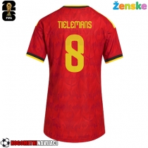 Ženske Nogometnih dresov Belgija Youri Tielemans #8 Domači SP 2026 Kratki rokavi